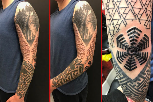 geometric sleeve sonya trusty reds tattoo colchester essex