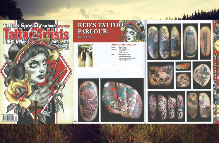 reds tattoo colchester essex tattoo life magazine