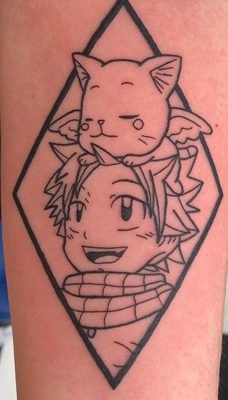 Tattoo, Best Tattoo, Colchester, Essex, Tattoo art, Tattoo Artist, Tattoos, Tattoo design, Top Tattoo, reds tattoo, anna kowacka, essex tattoo, colchester, tattoo ideas, colour, colour tattoo, natsu dragneel, fairy tail, happy, natsu tattoo, happy tattoo, fairy tail tattoo, anime, anime tattoo