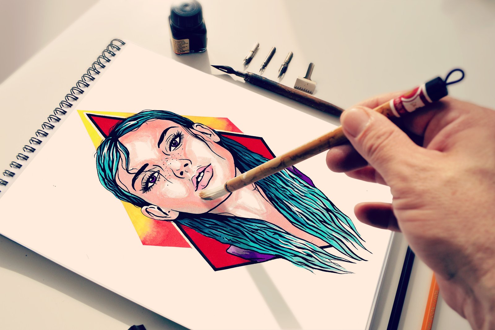 Tattoo, Best Tattoo, Colchester, Essex, Tattoo art, Tattoo Artist, Tattoos, Tattoo design, Top Tattoo, reds tattoo, anna kowacka, essex tattoo, colchester, tattoo ideas, concept, tattoo concept, drawing, tattoo design, watercolour, water colour, watercolour tattoo, surfer, surfer girl tattoo