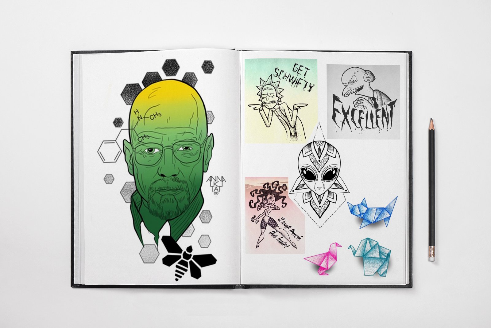 Tattoo, Best Tattoo, Colchester, Essex, Tattoo art, Tattoo Artist, Tattoos, Tattoo design, Top Tattoo, reds tattoo, anna kowacka, essex tattoo, colchester, tattoo ideas, concept, tattoo concept, drawing, tattoo design, colour, colour tattoo, dotwork, dotwork tattoo, breaking bad, breaking bad tattoo