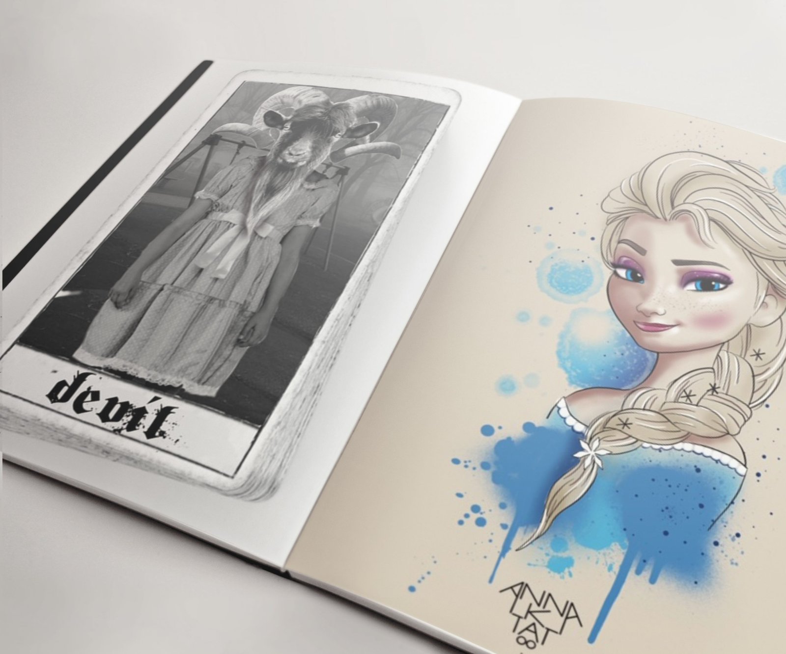 Tattoo, Best Tattoo, Colchester, Essex, Tattoo art, Tattoo Artist, Tattoos, Tattoo design, Top Tattoo, reds tattoo, anna kowacka, essex tattoo, colchester, tattoo ideas, concept, tattoo concept, drawing, tattoo design, devil, devil tattoo, elsa, elsa tattoo, frozen, disney tattoo