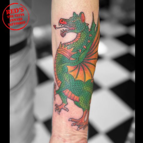 dragon tattoo