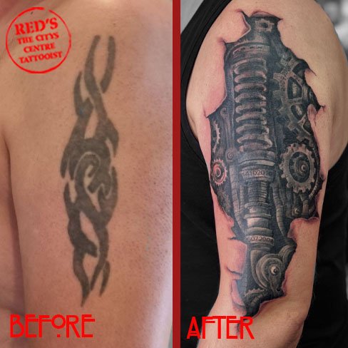 biomechanical tattoo