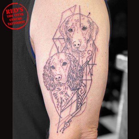 dog tattoo