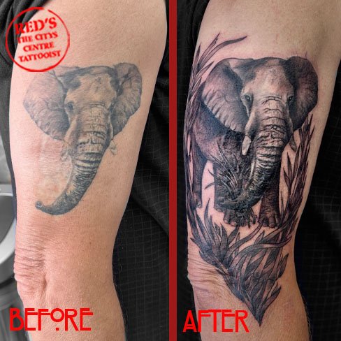 elephant tattoo