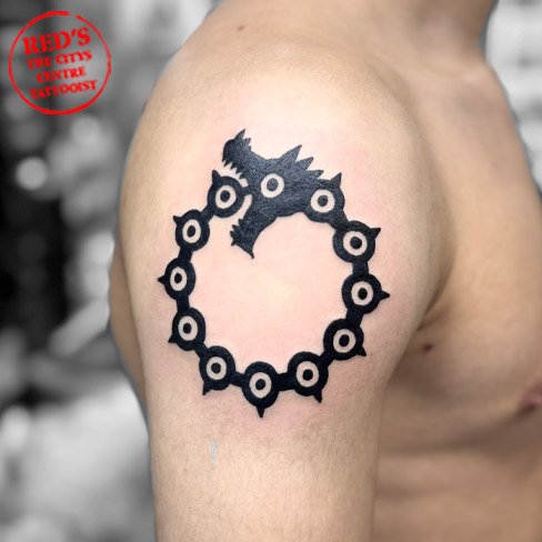 Meliodas tattoo