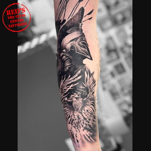 Spartan tattoo