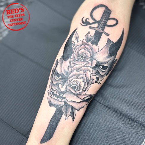 Hannya tattoo