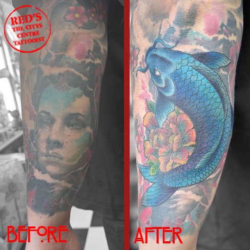 koi fish tattoo