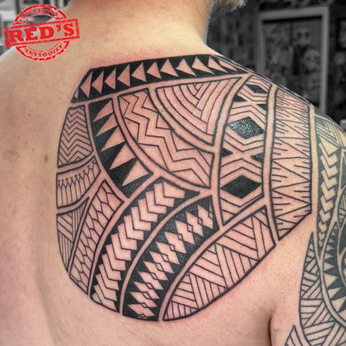 Polynesian tattoo