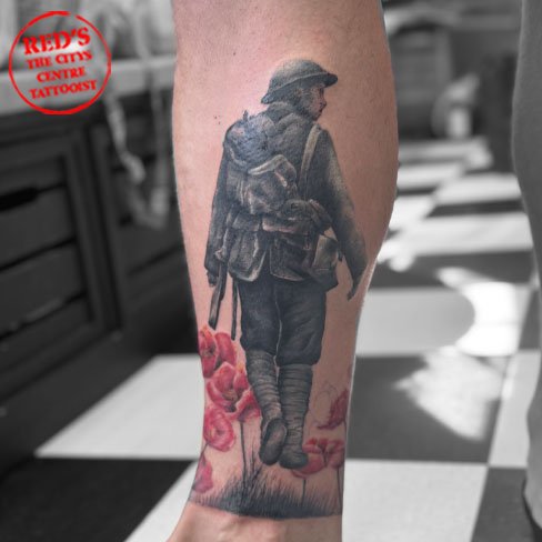 military memorial tattoo
